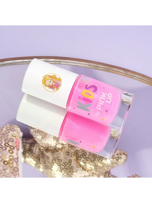 PINK UP Детский лак для ногтей KIDS на водной основе тон 26 5 мл, 5 мл, фото 2