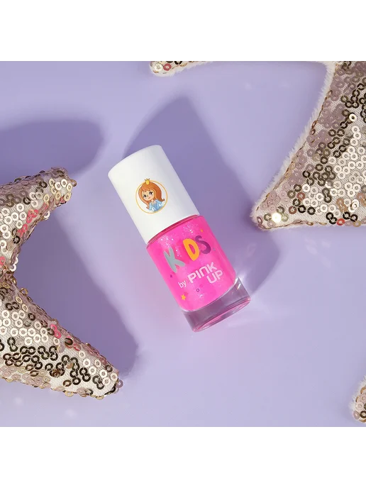 PINK UP Детский лак для ногтей KIDS на водной основе тон 25 5 мл, 5 мл, фото 3