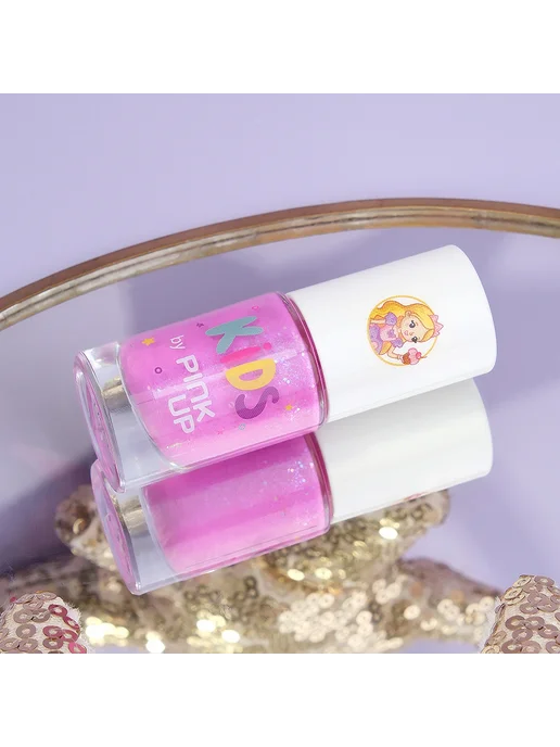 PINK UP Детский лак для ногтей KIDS на водной основе тон 27 5 мл, 5 мл, фото 2