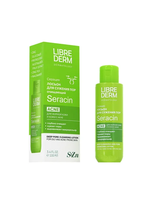 LIBREDERM Лосьон для лица DERMATOLOGY ACNE очищающий для сужения пор, вариант, фото 2