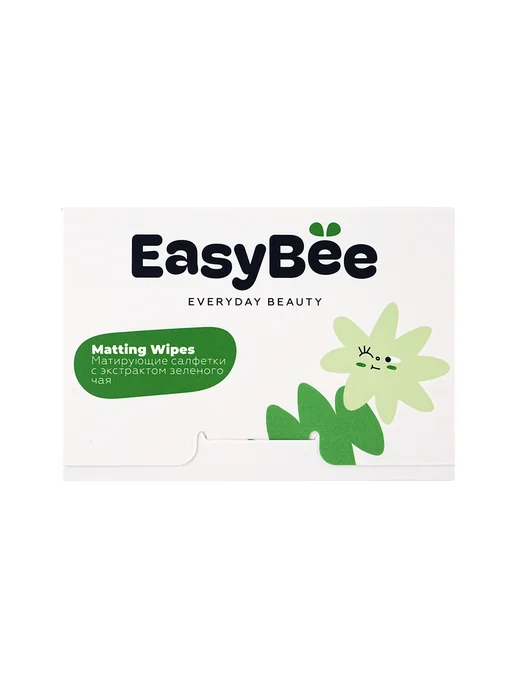 EasyBee Салфетки для лица BEATY DAY матирующие с экстрактом, вариант