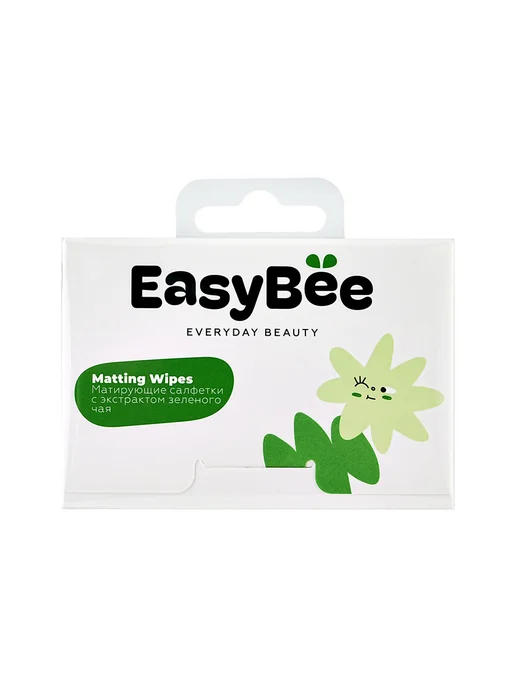 EasyBee Салфетки для лица BEATY DAY матирующие с экстрактом, вариант, фото 4