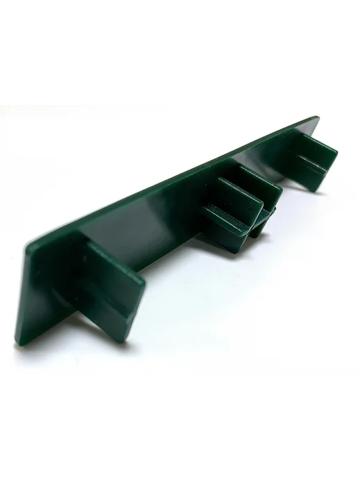 Заглушка торцевая изумруд (5шт), 5 шт