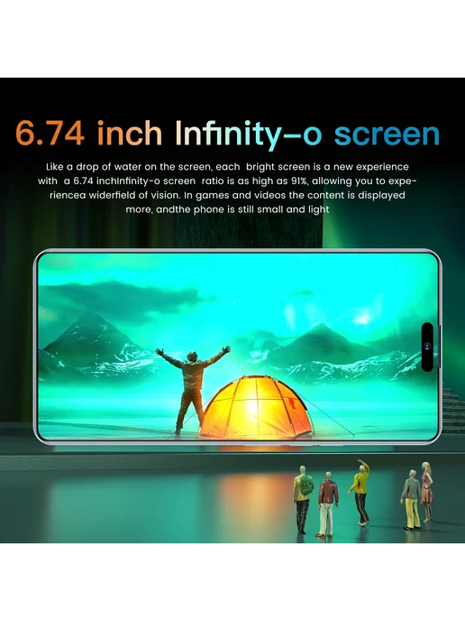 Смартфон VOVE I15 Pro Max 16/512 ГБ, черный, фото 3