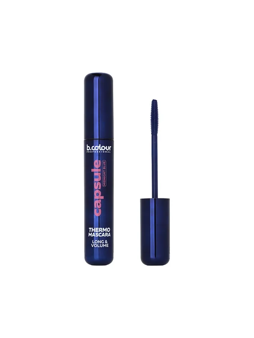 B.COLOUR PROFESSIONAL Термотушь для ресниц LONG & VOLUME влагостойкая цветная тон, синий