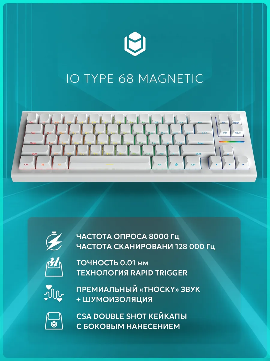 Игровая клавиатура IO by Red Square Type 68 Magnetic RSQ 587593166