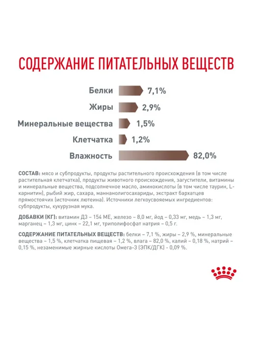 Royal canin Влажный корм Gastrointestinal ModerateCalorie для кошек 28шт, 28 шт, фото 7