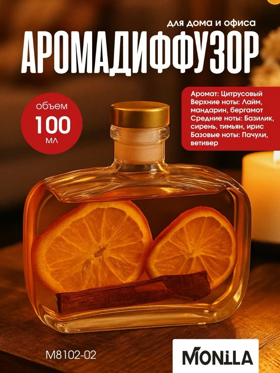 Аромадиффузор для дома и офиса,100мл