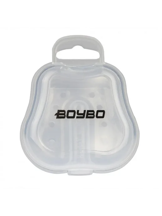 Boybo Боксерская капа взрослая одночелюстная Shield BS200 - Blue, черный, фото 6