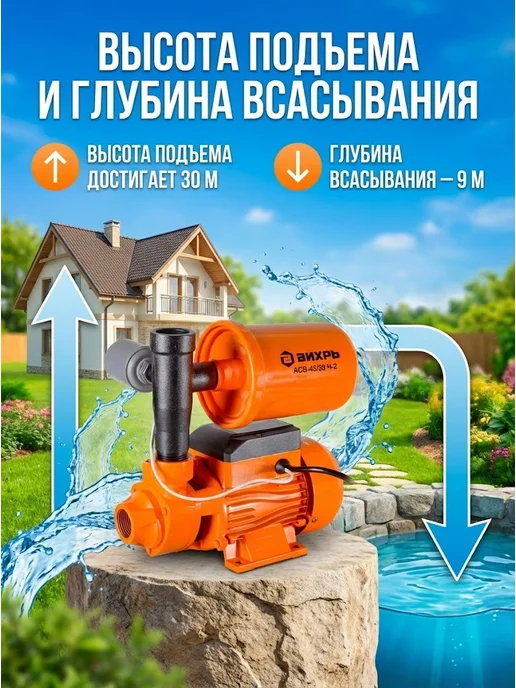 Насосная станция для воды для дома автоматическая — фото 2