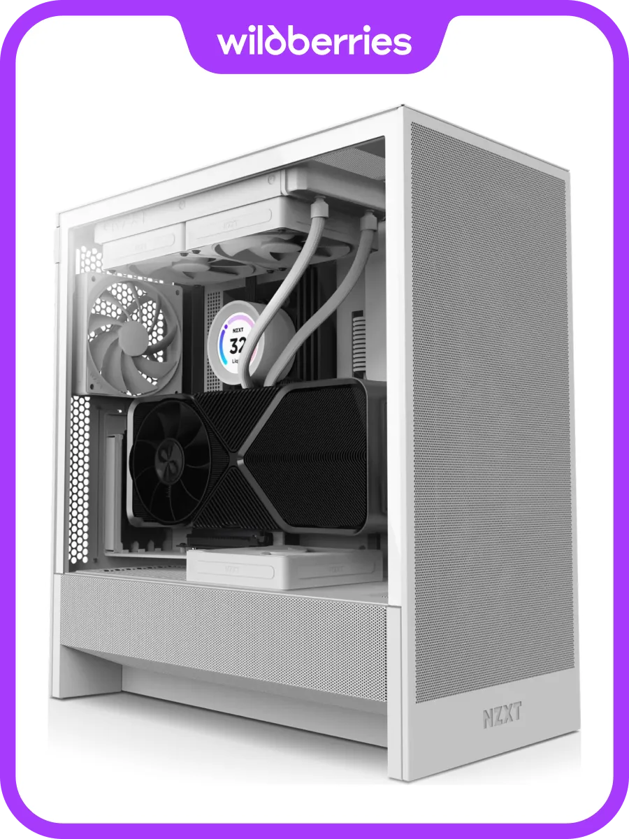 Корпус для ПК H5 Flow (CC-H52FW-01), белый