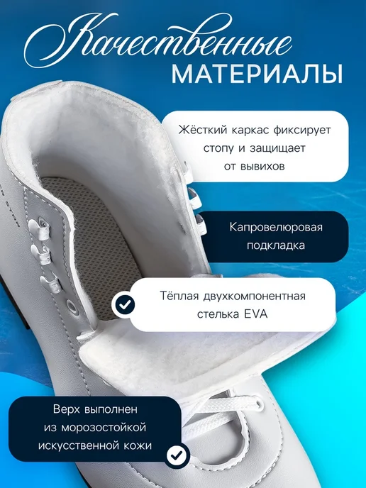 AO Коньки фигурные детские, р. 36, вариант, фото 2