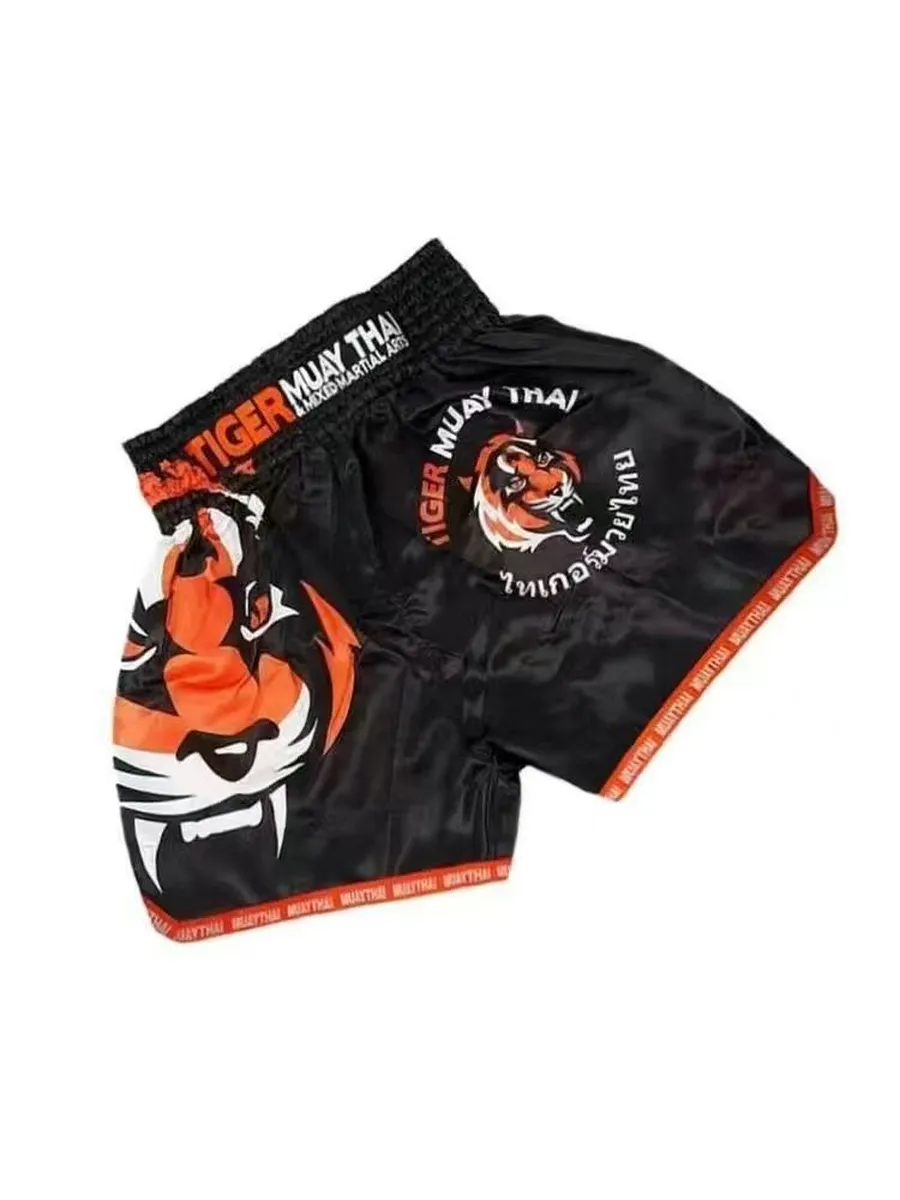Шорты спортивные Tiger Muay-Thai, черные