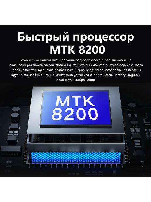 Смартфон VOVE Reno 10 Pro 12/512 ГБ, синий, фото 4