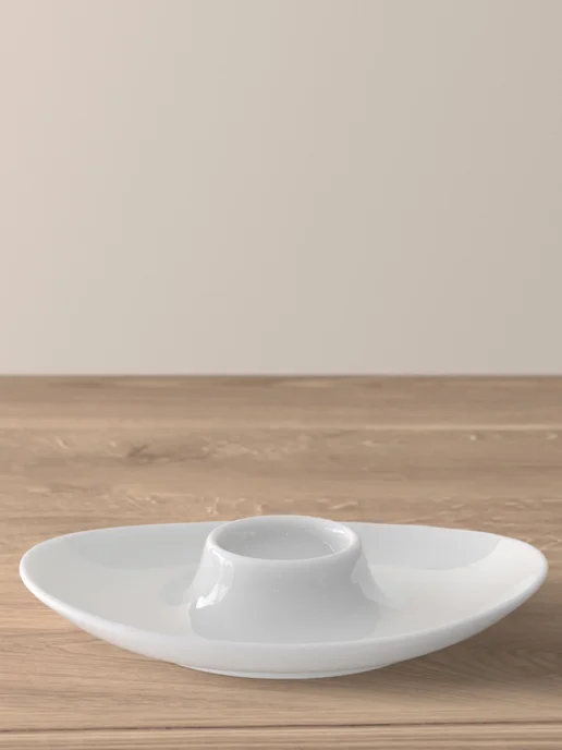 Villeroy & Boch Подставка для яйца 12.5 см, Royal, Костяной Фарфор, белый, фото 4