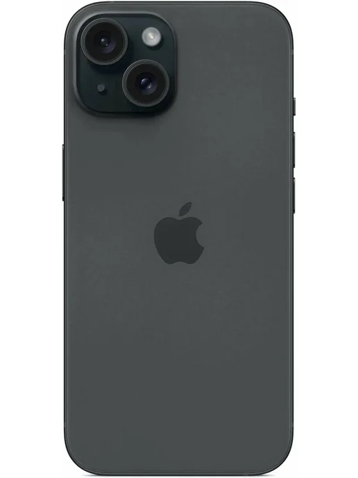 Смартфон Apple iPhone 15 128 ГБ (восстановленный), черный, фото 4