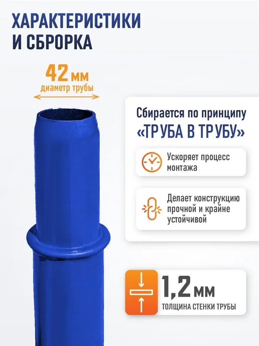 Промышленник Леса строительные рамные ЛРСП 20 6x6 метров, 6x6, 6 м, фото 4