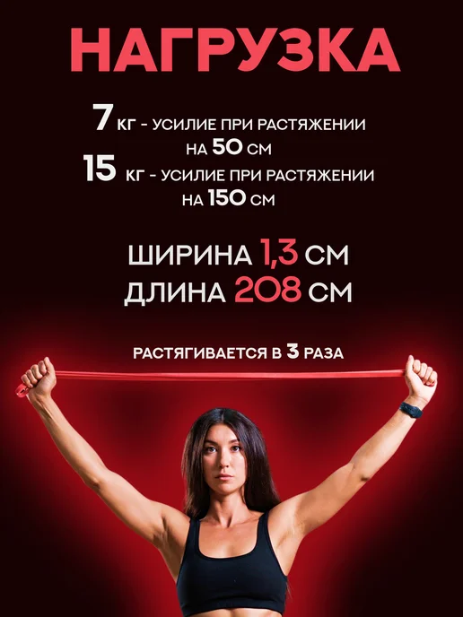 Start Up Резинки для подтягивания набор жгутов 3 шт, 3 шт, фото 3