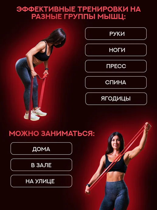 Start Up Резинки для подтягивания набор жгутов 3 шт, 3 шт, фото 4
