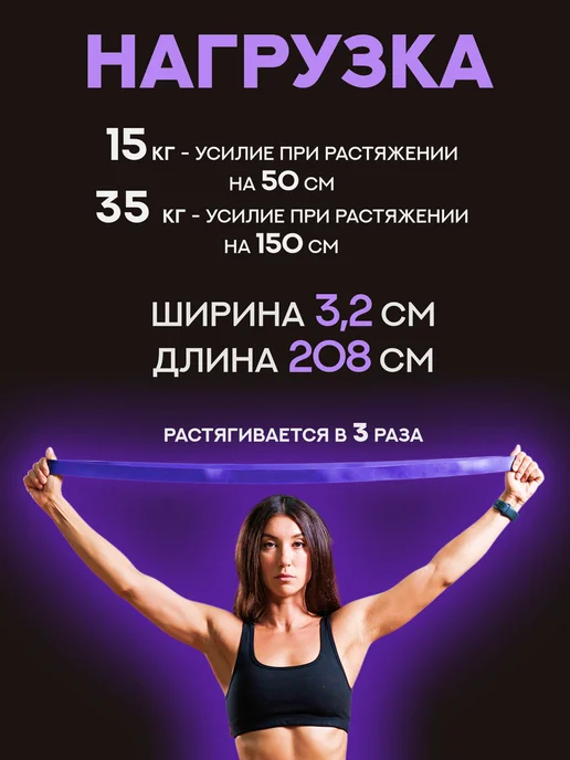 Start Up Резинки для подтягивания набор жгутов 3 шт, 3 шт, фото 6