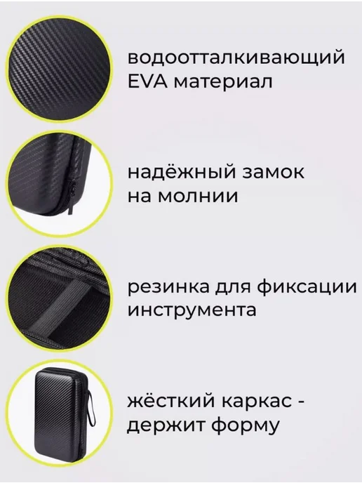 Сумка для инструментов Черный матовый, черный, фото 6