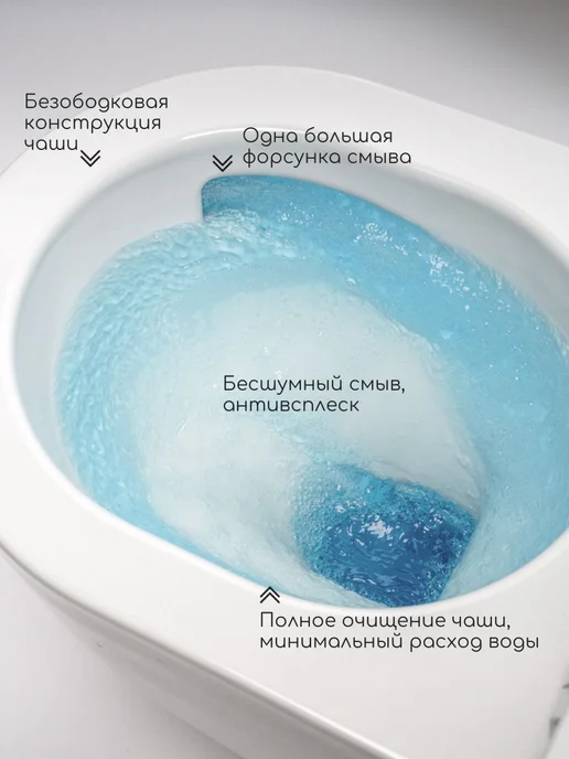 Hatria Унитаз подвесной TECNA Y9DJ0, с крышкой, смыв торнадо, белый, белый, фото 4