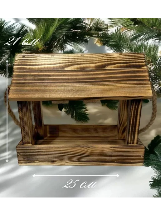 Деревянный скворечник FLORBOX 14х25х21 см, 14x25x21 см, фото 3