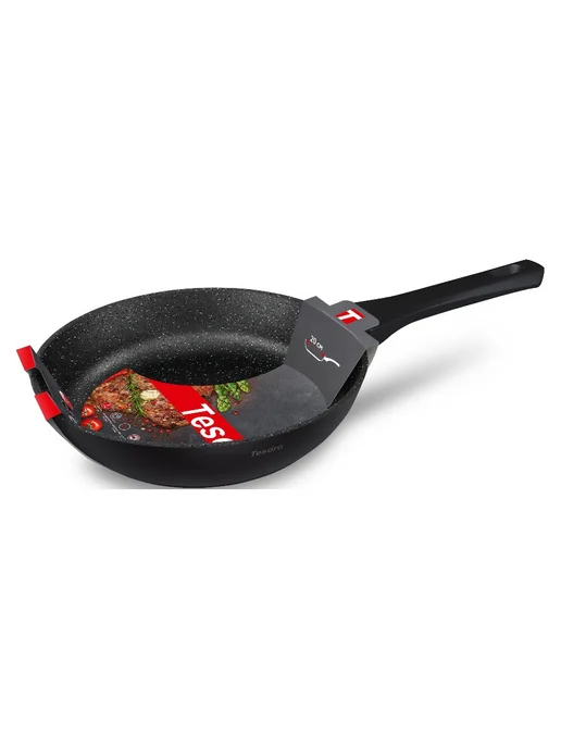 TESORO Сковорода Florence Induction black 20 см (TF1120i), черный, фото 3
