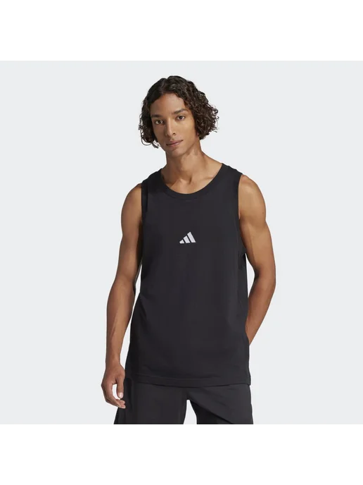 adidas Майка спортивная M SL TANK, черный