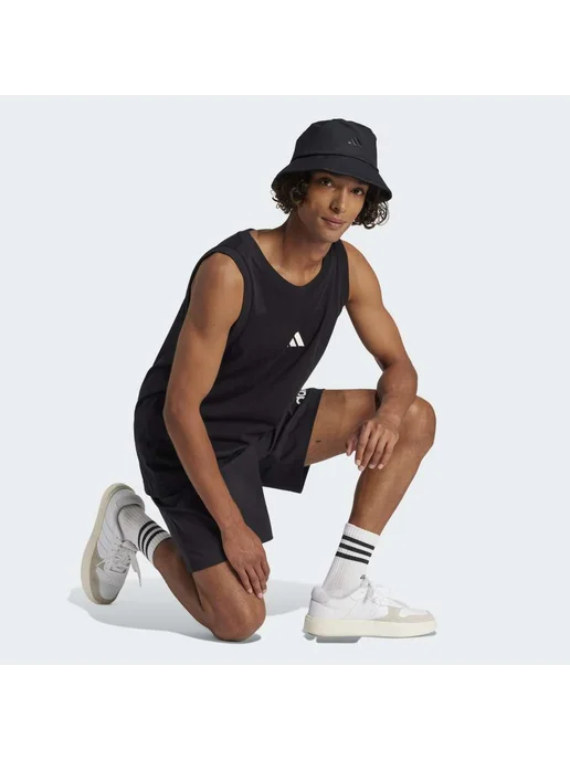 adidas Майка спортивная M SL TANK, черный, фото 4