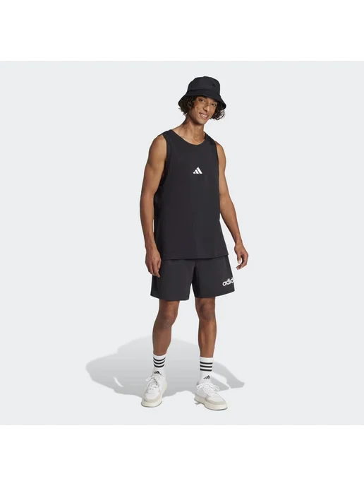 adidas Майка спортивная M SL TANK, черный, фото 5