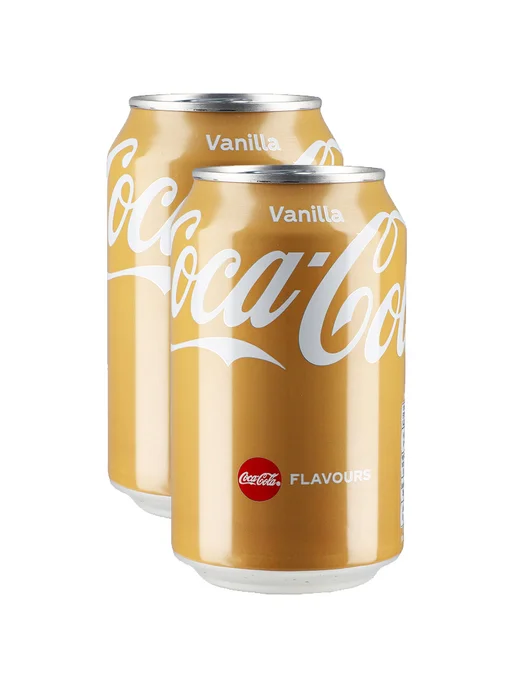 Coca-Cola Напиток кола ванилла Vanilla, 2 шт. по 355 мл, 2 шт, 330 мл, фото 2