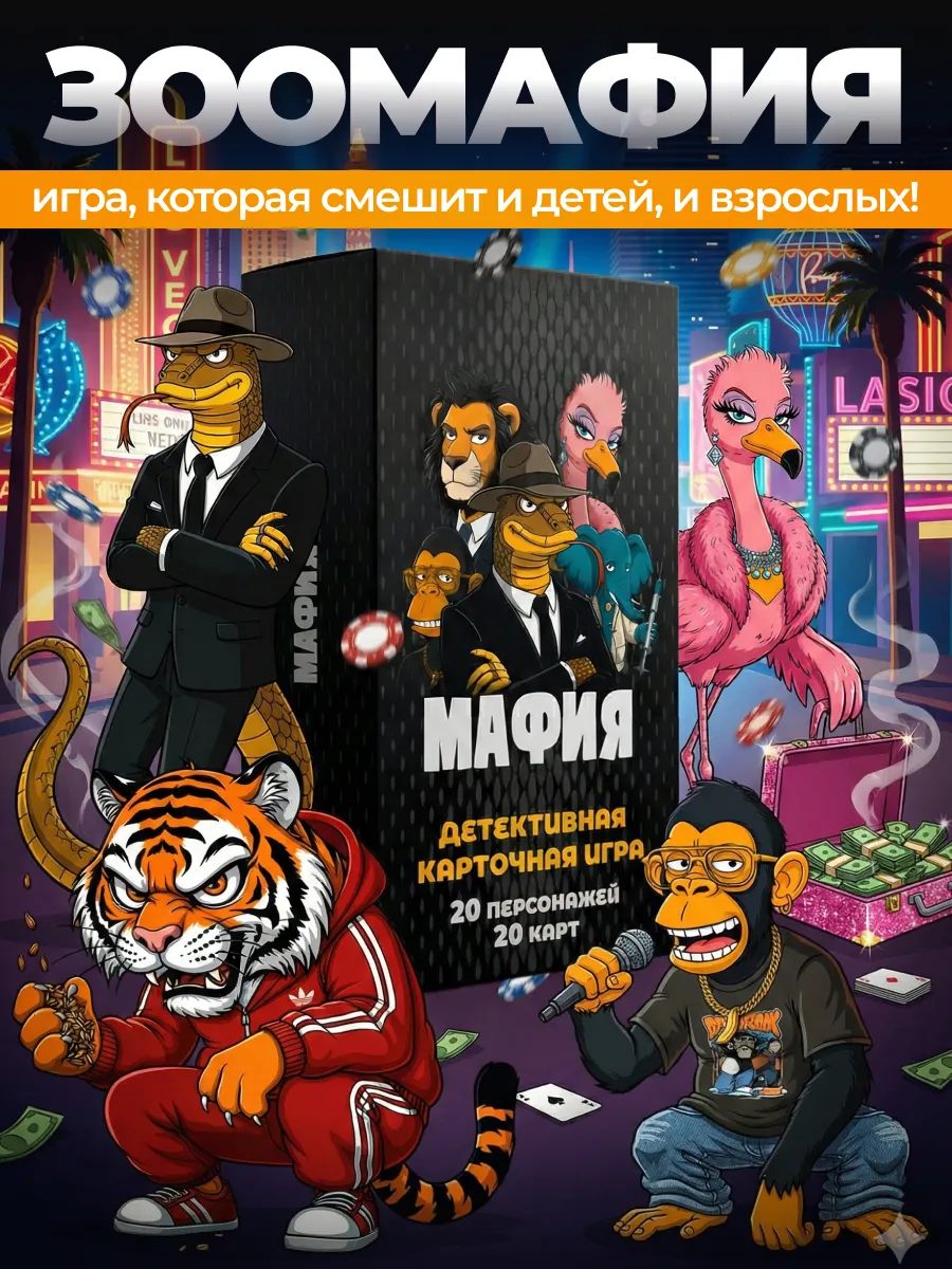 Мафия игра в зоопарке