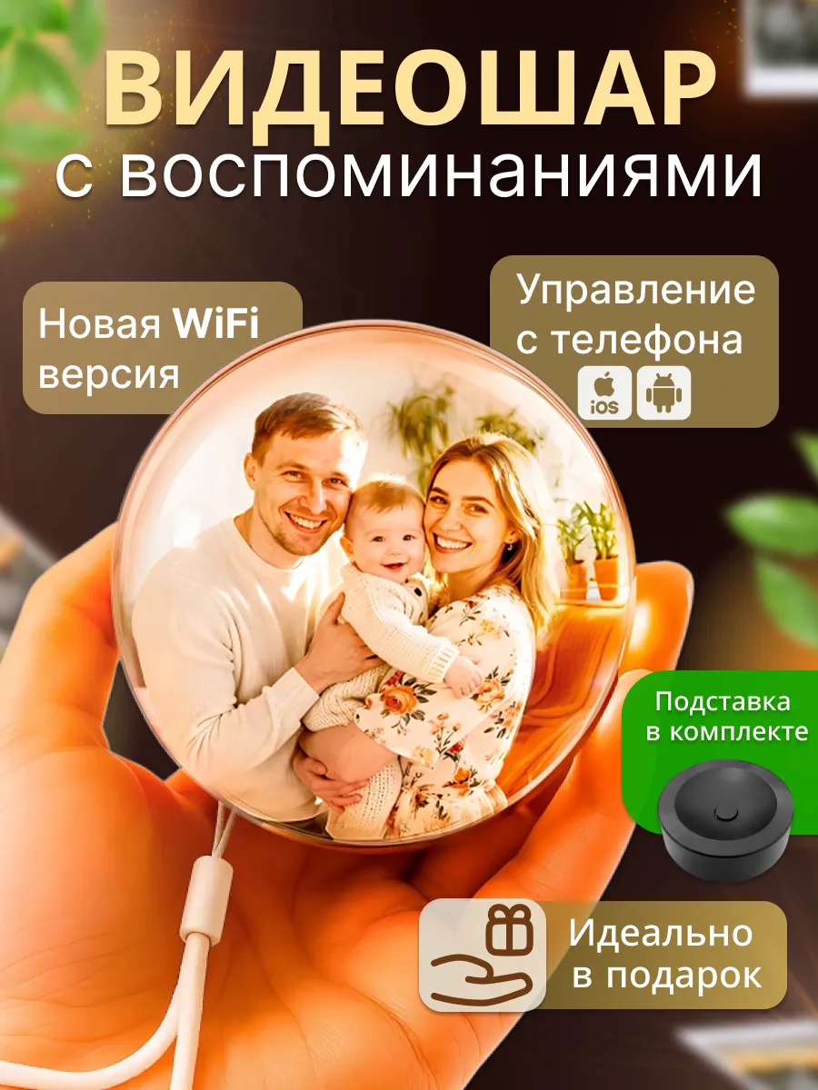 Видеошар с воспоминаниями, видеосфера.