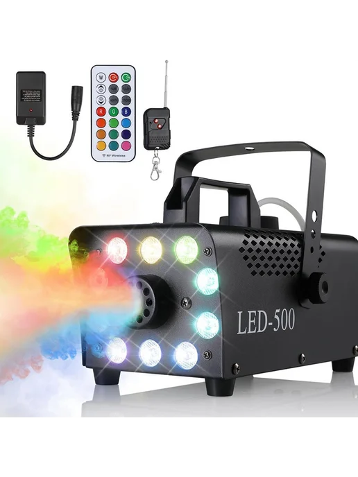 Дым Машина 500W Led Rgb Для Сцены Шоу Вечеринки, 500 Вт, фото 2