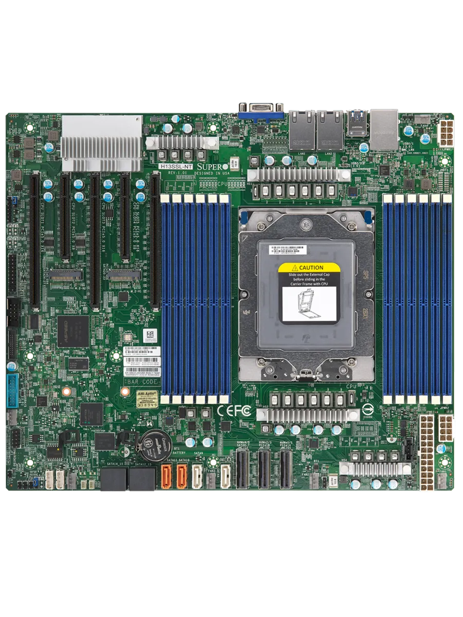 Материнская плата MBD-H13SSL-NT-B SP5 SoC (System on Chip) A