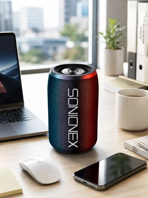SONICNEX Bluetooth колонка 8W портативная 12ч IPX4, 8 Вт, фото 2
