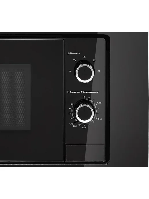 Midea Встраиваемая микроволновая печь MI50203B, черный, фото 2