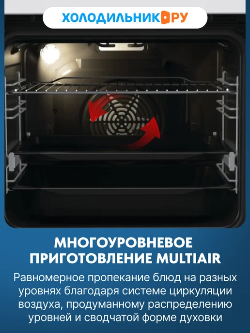 Gorenje Электрическая плита GEIT5C60WPG 50 см, 70 л, 4 конфорки, 70 л, фото 5
