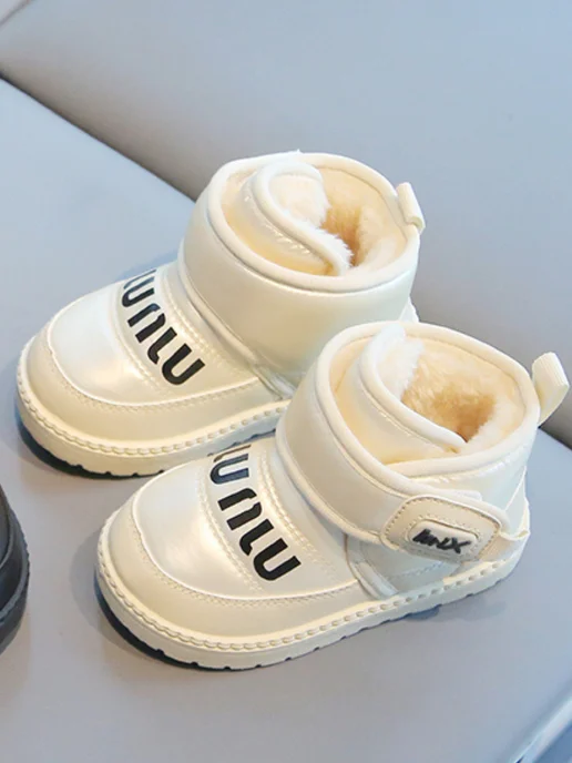 Just baby Ботинки зимние дутики для малышей, белый, фото 3