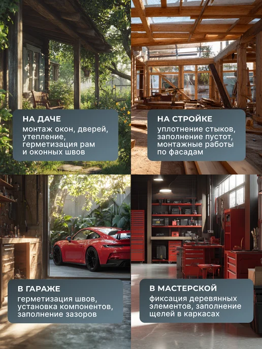 Пистолет для монтажной пены многоразовый профессиональный — фото 3