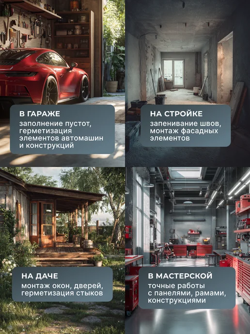 Пистолет для монтажной пены многоразовый профессиональный — фото 3