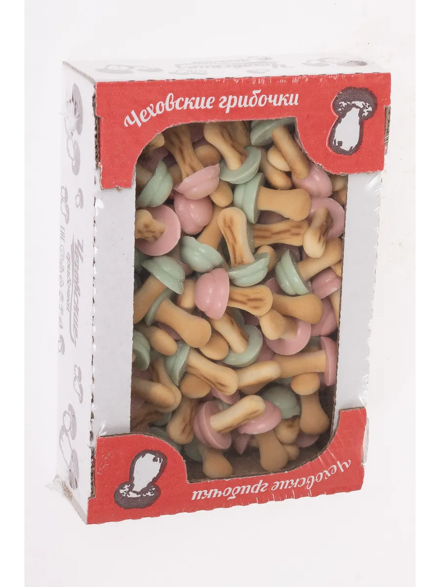 Чеховские Грибочки 250 г. печенье яблока и клубники