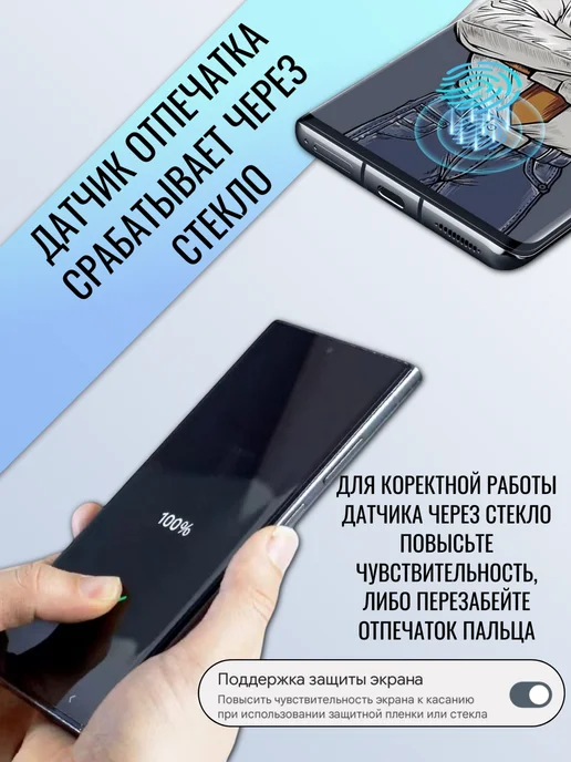 EAKS Express аксессуары Защитное стекло Xiaomi 12 Pro Сяоми 12 Про изогнутое, вариант, фото 2