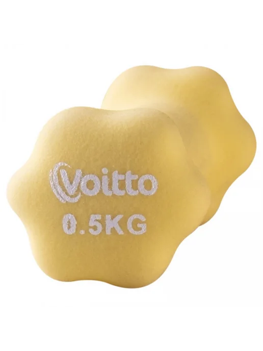 Voitto Гантель для фитнеса неопреновая "Звезда" 0,5 кг, 500 г, фото 3