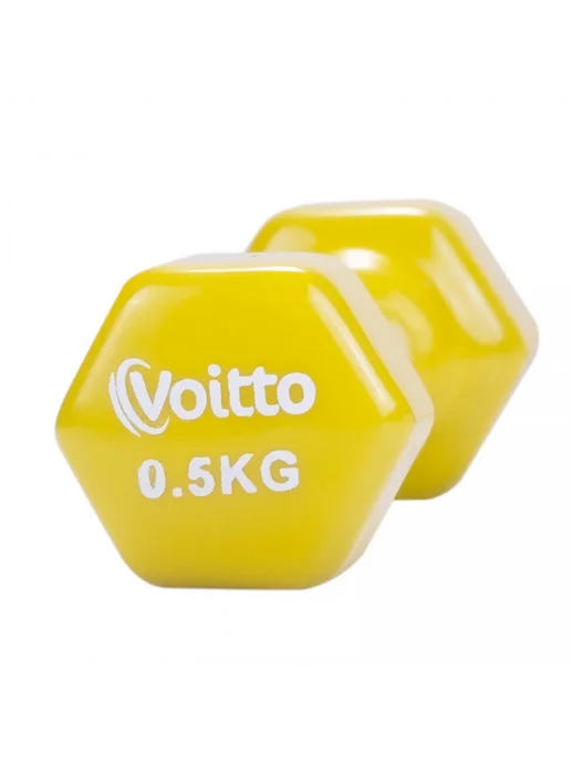 Voitto Набор шестигранных гантелей для фитнеса 0,5 кг (2шт), 500 г, 2 шт, фото 2