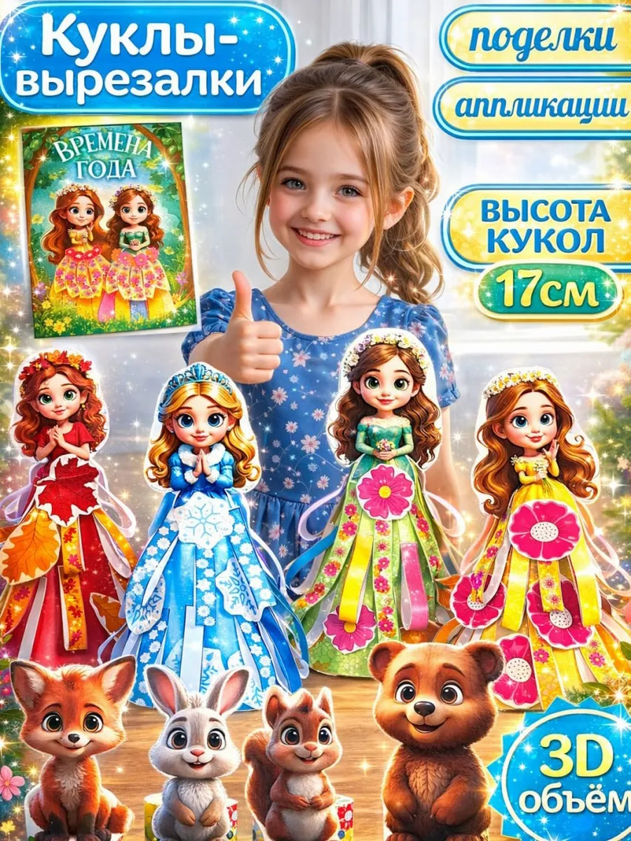 Вырезалки для девочек,поделки аппликации,бумажные куклы