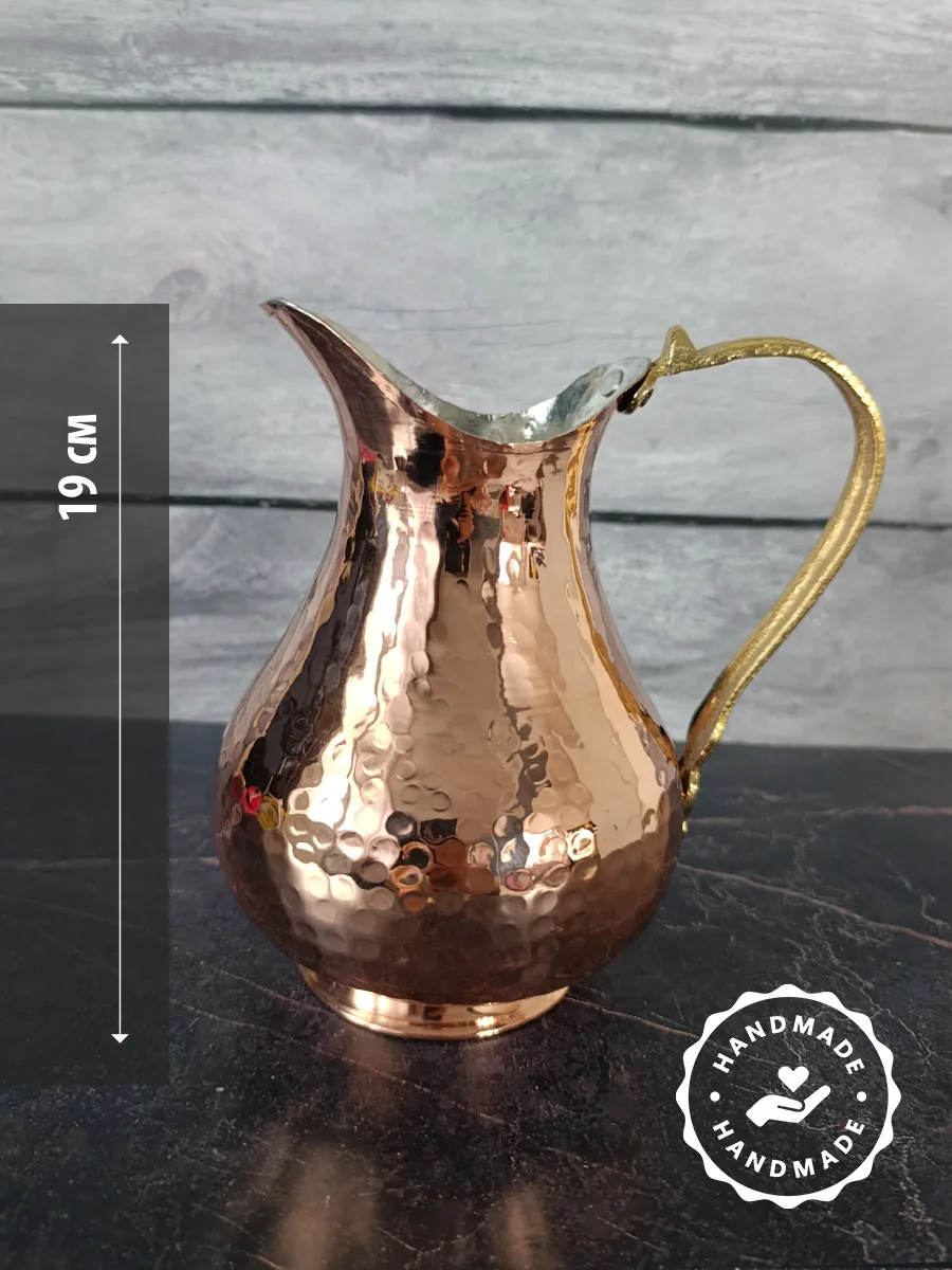 Türk Bakır Sürahi, 1.2 Litre 2