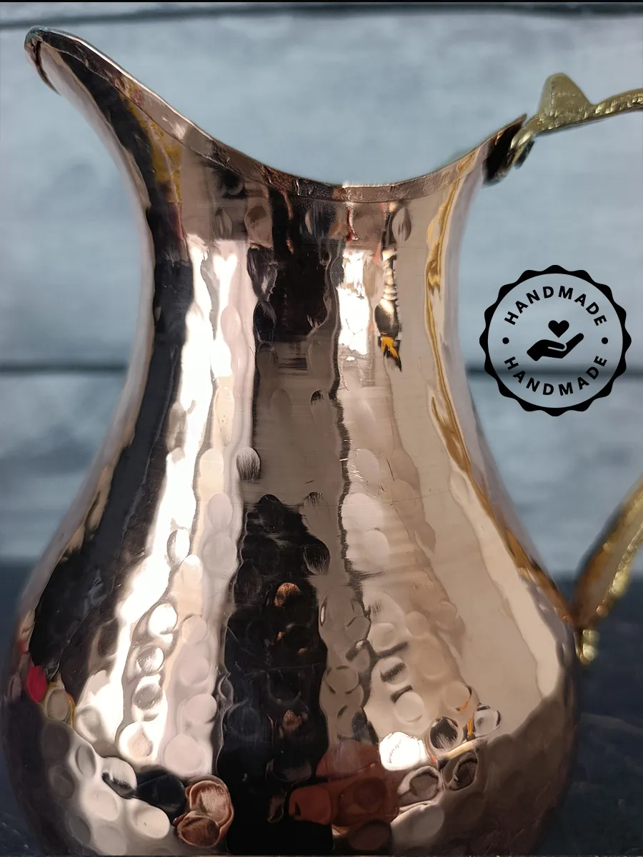 Türk Bakır Sürahi, 1.2 Litre 4
