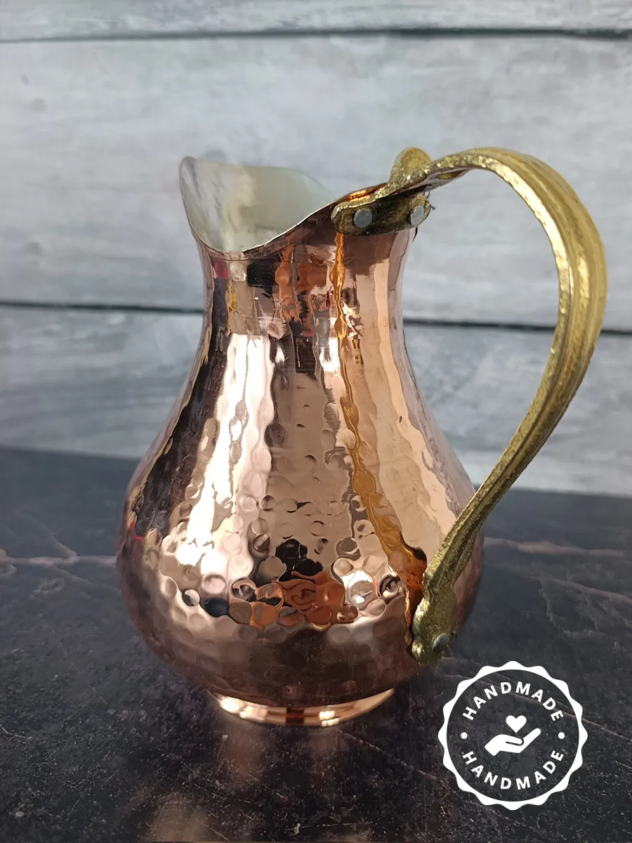 Türk Bakır Sürahi, 1.2 Litre 5